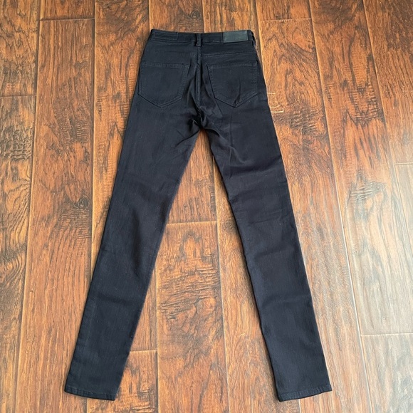 Allsaints Stilt Jet Black Skinny Jeans - Picture 8 of 16